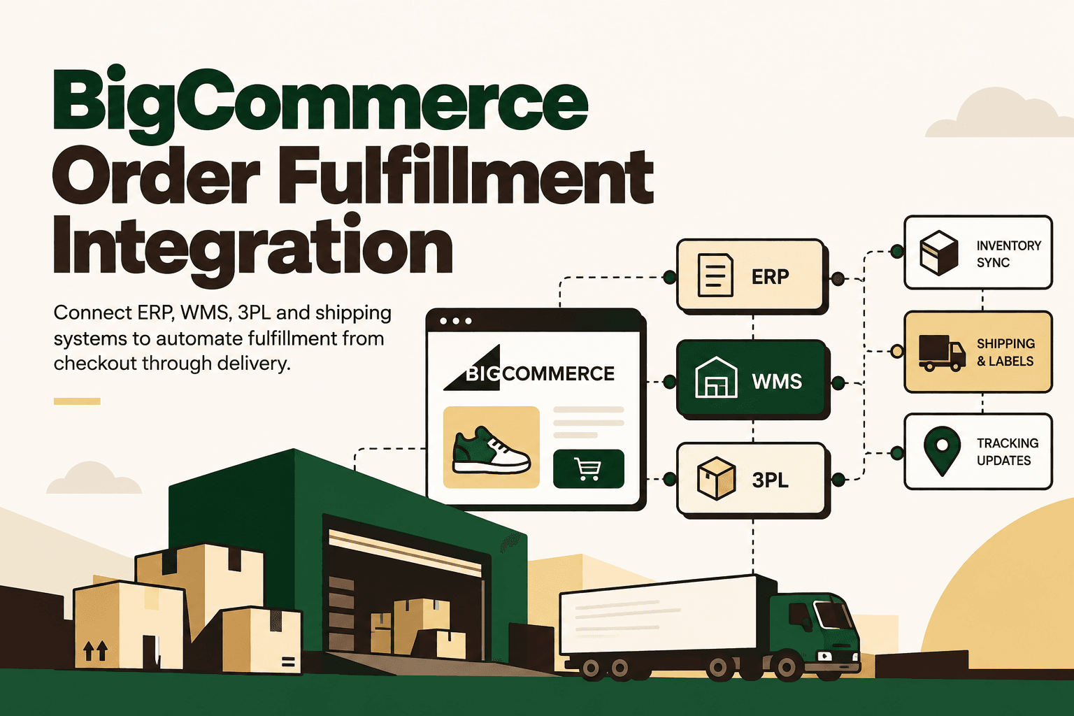 BigCommerce Order Fulfillment Integration: Connect ERP, WMS, 3PL and Shipping