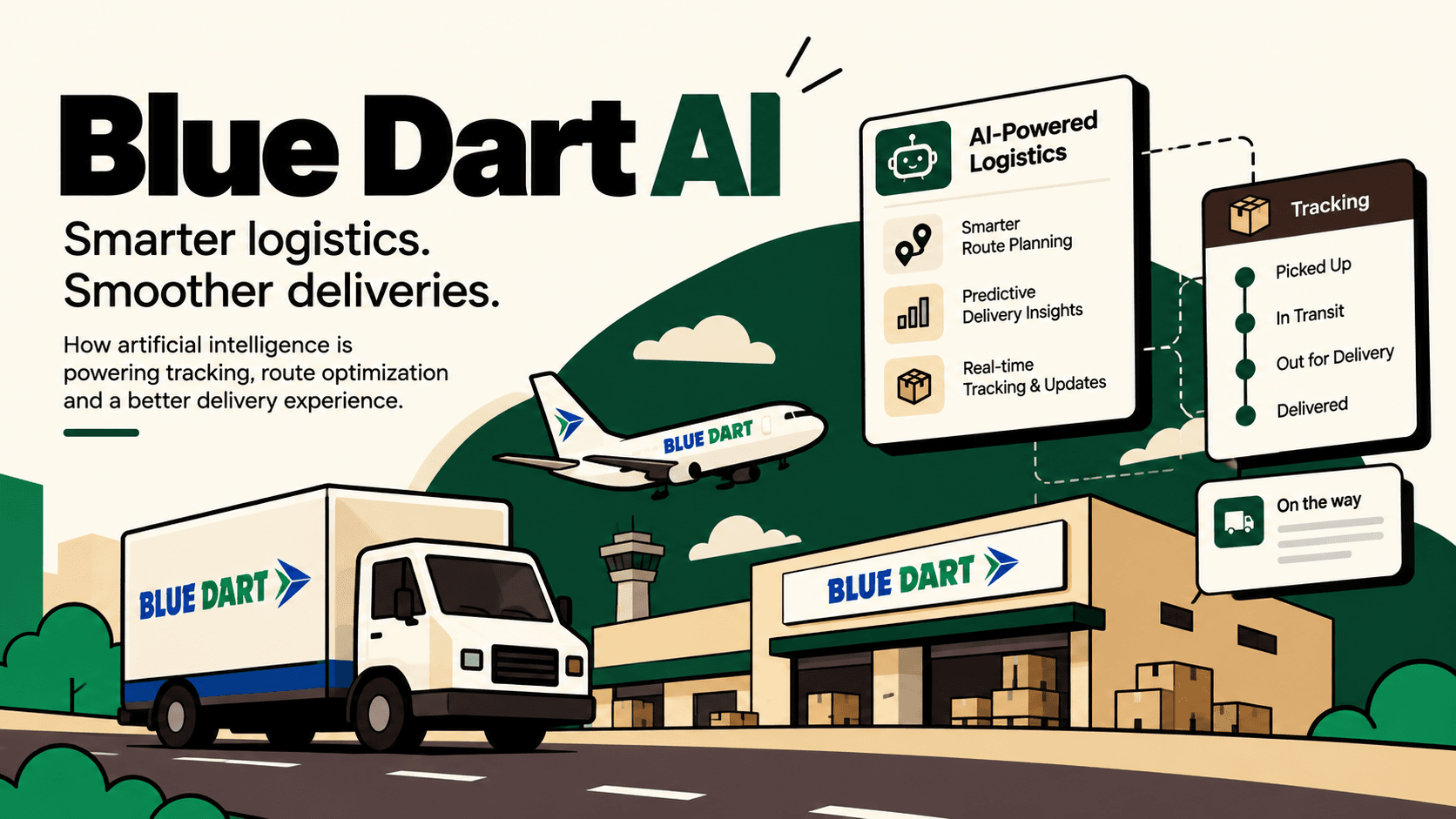 Blue Dart AI: How Artificial Intelligence Is Reshaping Logistics, Tracking and Last-Mile Delivery