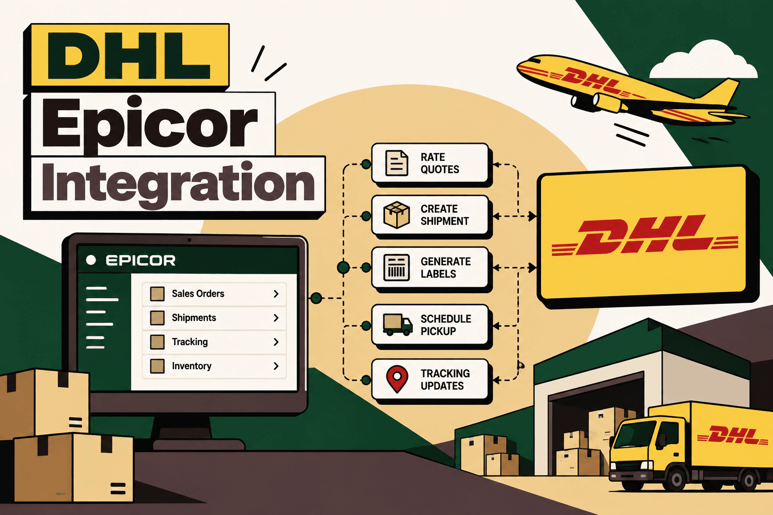DHL Epicor Integration: Shipping, Labels, Tracking and Automation