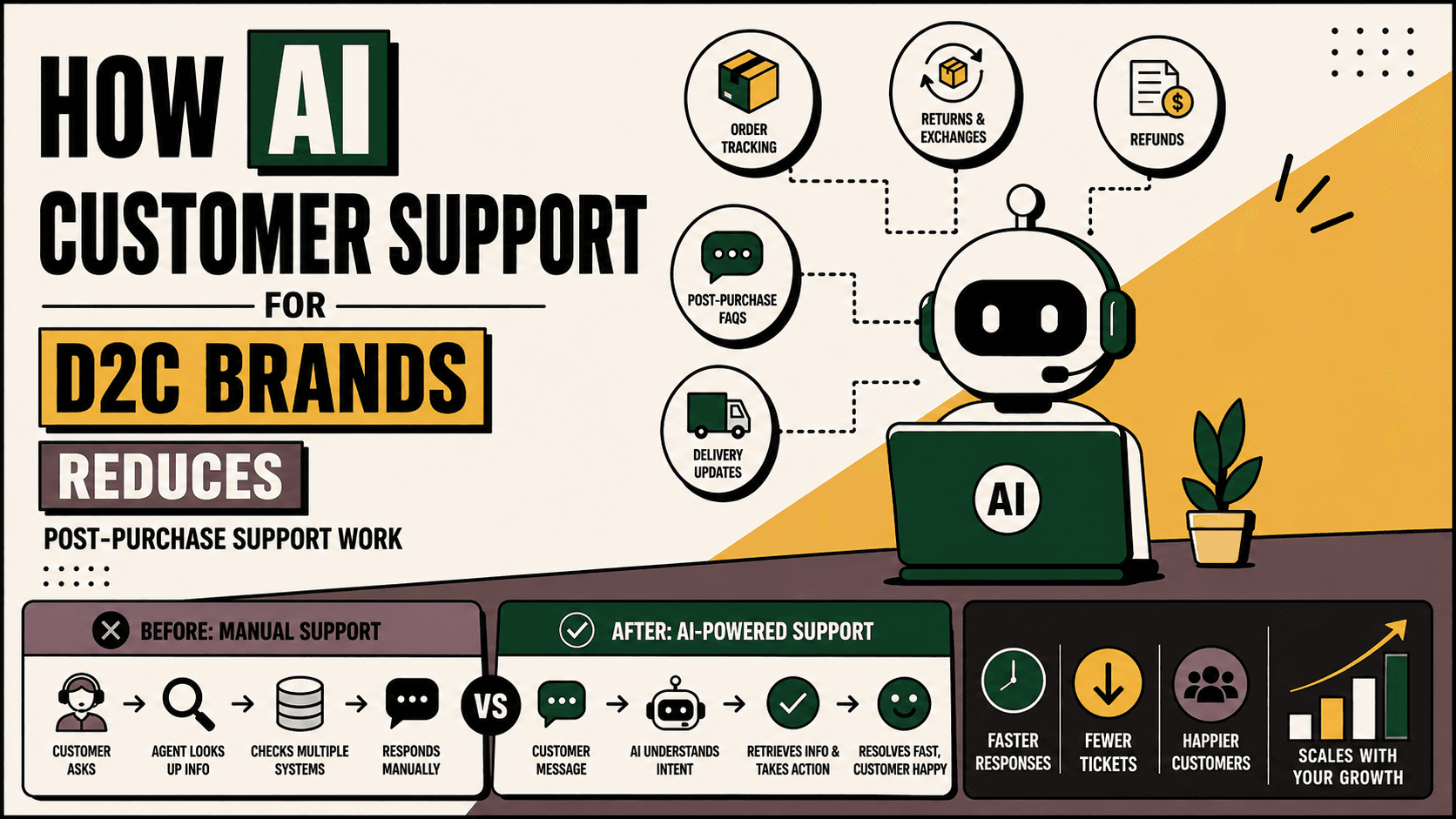 AI Automation for Ecommerce: Why D2C Brands Outgrow Manual Operations
